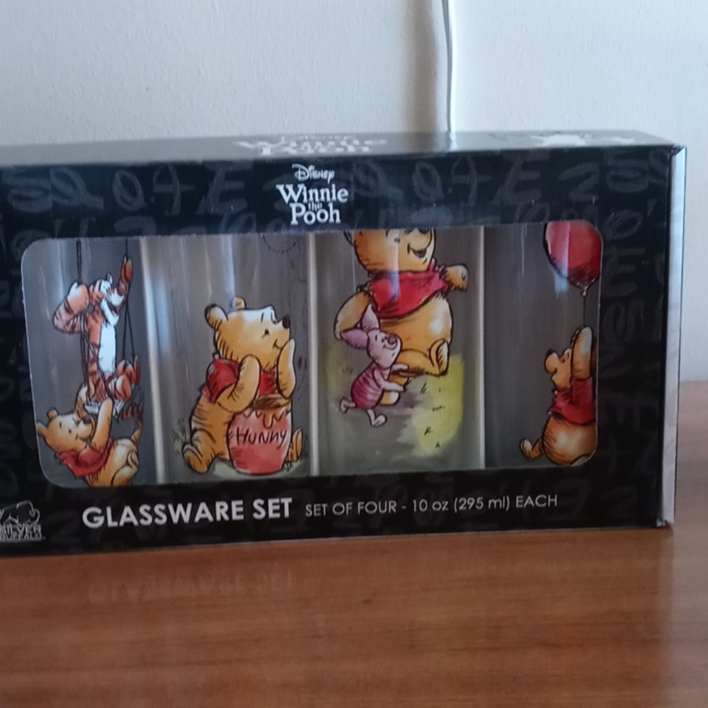Winnie the Pooh glass